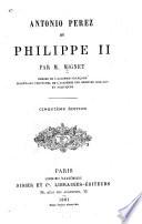 Antonio Perez et Philippe II.