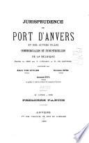 Antwerp maritime law reports
