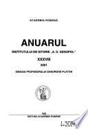 Anuarul Institutului de Istorie A.D. Xenopol.