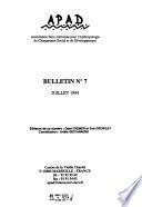 APAD bulletin