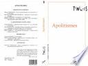 Apolitismes