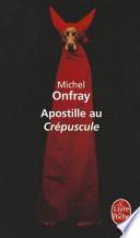 Apostille Au Crepuscule