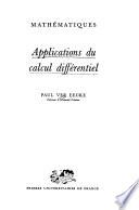 Applications du calcul différentiel