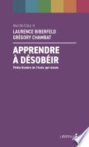 Apprendre à désobéir