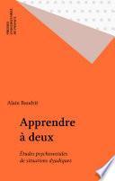 Apprendre à deux