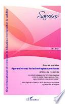 Apprendre avec les technologies numériques