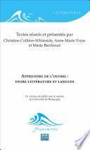 Apprendre de l'intime :