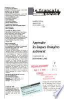 Apprendre les langues étrangères autrement