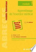 Apprentissage de l'exercice médical
