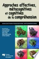 Approches Affectives, Métacognitives et Cognitives de la Compréhension
