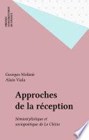 Approches de la réception