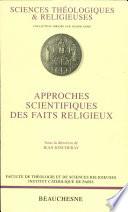 Approches scientifiques des faits religieux