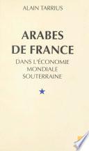 Arabes de France dans l'économie mondiale souterraine