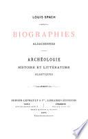 Archéologie, Histoire alsatique