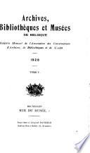 Archief- en bibliotheekwezen in België
