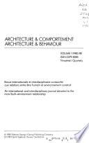 Architecture & Behaviour