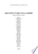 Architectures de lumière