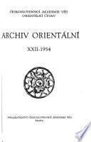 Archiv Orientální