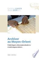 Archiver au Moyen-Orient