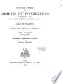 Archives civiles