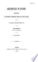 Archives d'Anjou