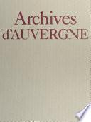 Archives d'Auvergne