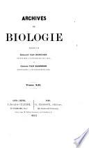 Archives de biologie