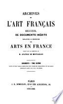 Archives de l'art français