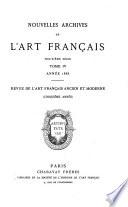 Archives de l'art français