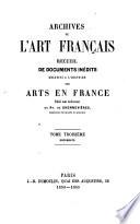Archives de l'art français