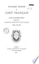 Archives de l'art français