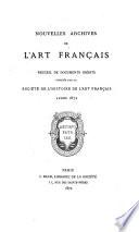 Archives de l'art français