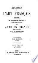 Archives de l'art français