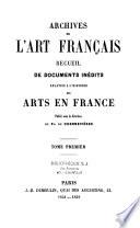 Archives de l'art français