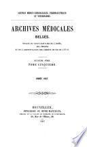Archives de médecine militaire