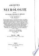 Archives de neurologie