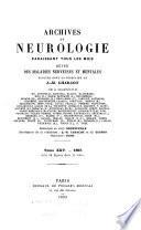 Archives de neurologie