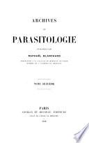 Archives de parasitologie