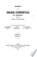 Archives de zoologie expérimentale et générale