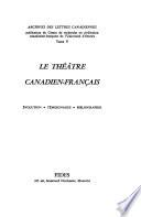 Archives des lettres canadiennes