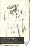 Archives des missions scientifiques et littéraires: (1850)
