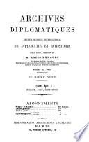 Archives diplomatiques