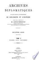 Archives diplomatiques