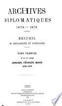 Archives diplomatiques