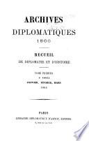 Archives diplomatiques