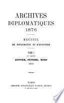 Archives diplomatiques