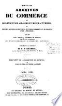 Archives du Commerce ...