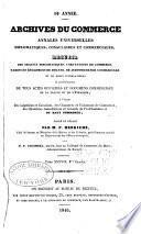 Archives du Commerce ...
