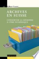 Archives en Suisse