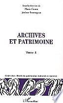Archives et patrimoine